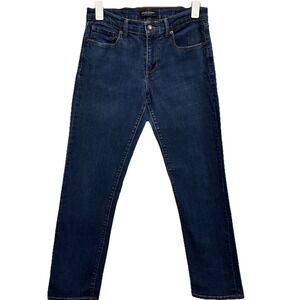 Banana Republic Denim Jeans Women's 28 Dark Blue Girlfriend Stretch 5 Pockets